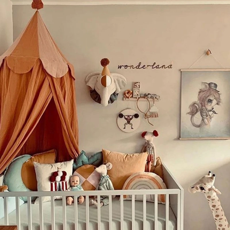 Baby Nursery Decor Ideas - INS-tienda de juegos nórdica para cama