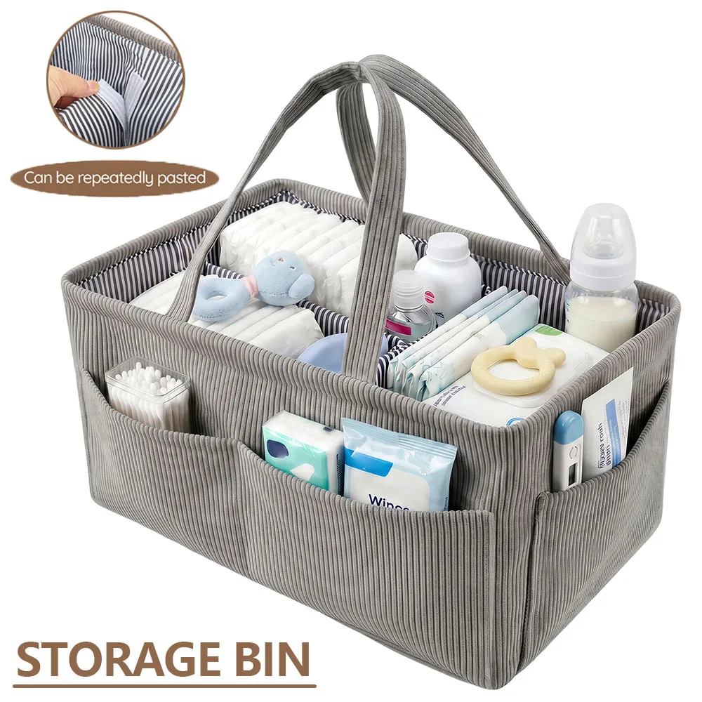 Baby Nursery Organization Ideas - Organizador de Pañales para Bebé, Plegable,