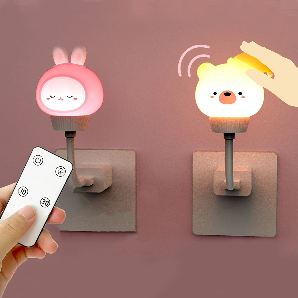 Baby Nursery Egg Light - Luz de noche de dibujos animados