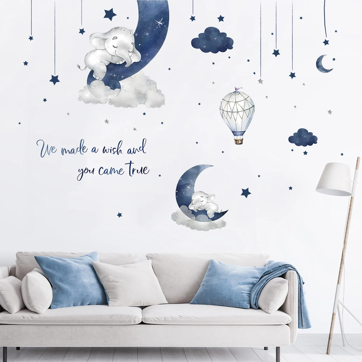 Baby Nursery Decor Ideas - 1 unidad de pegatina de pared