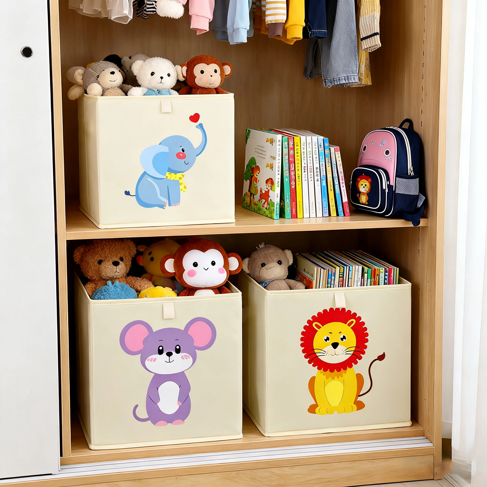Baby Nursery Things - Cesta de Almacenamiento Infantil con Diseño