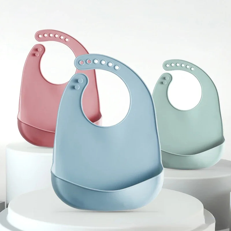 1-3 Baberos Ajustables Imperme - Baby Nursery Things reseña y precio