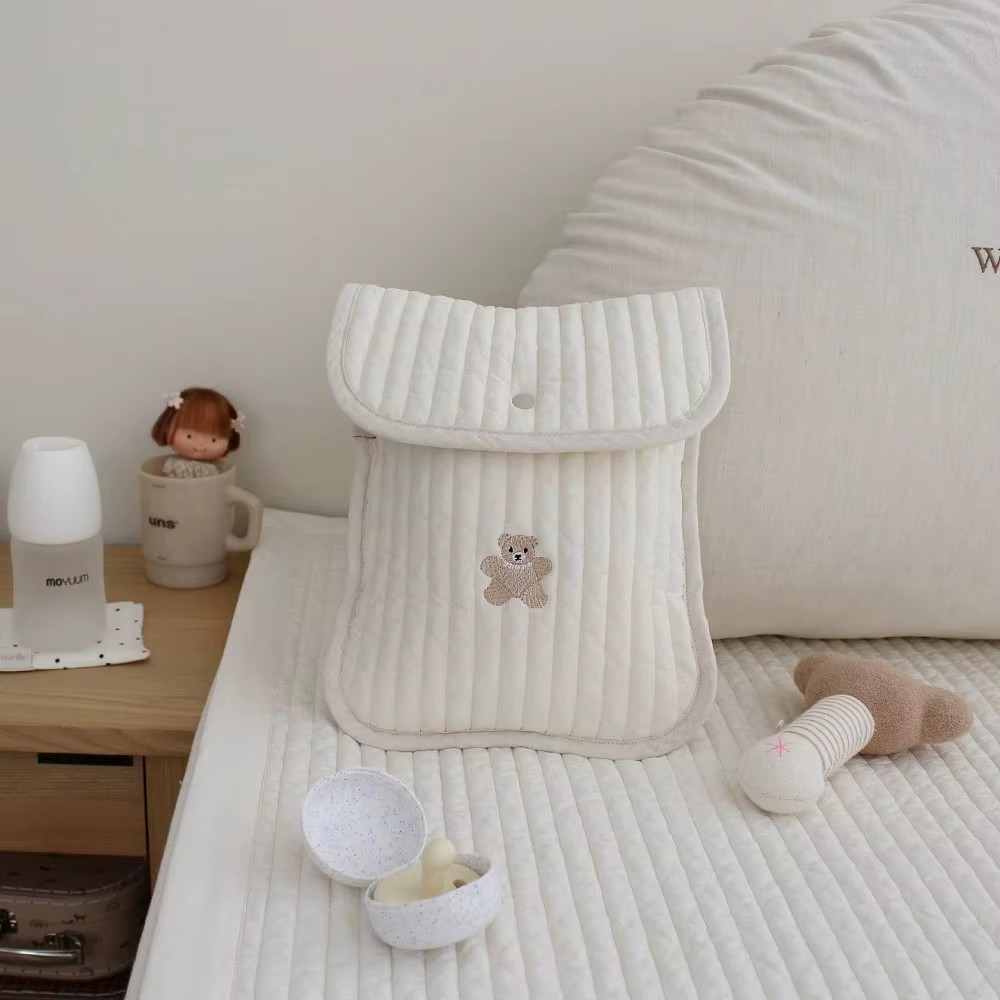 Bolsa de mamá de algodón con b - Baby Nursery Organization Ideas reseña y precio