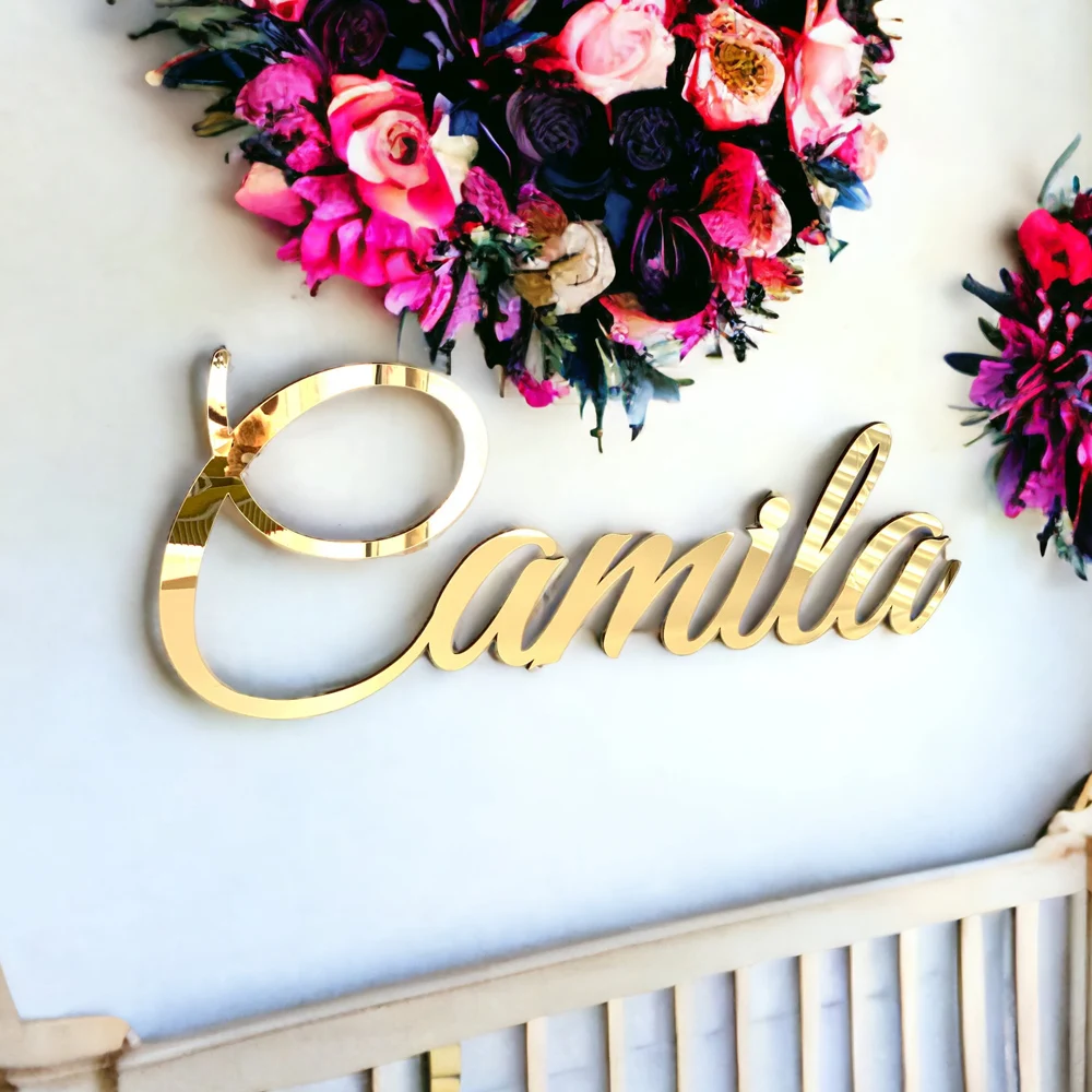 Letrero Personalizado con Nomb - Baby Nursery Mirror reseña y precio