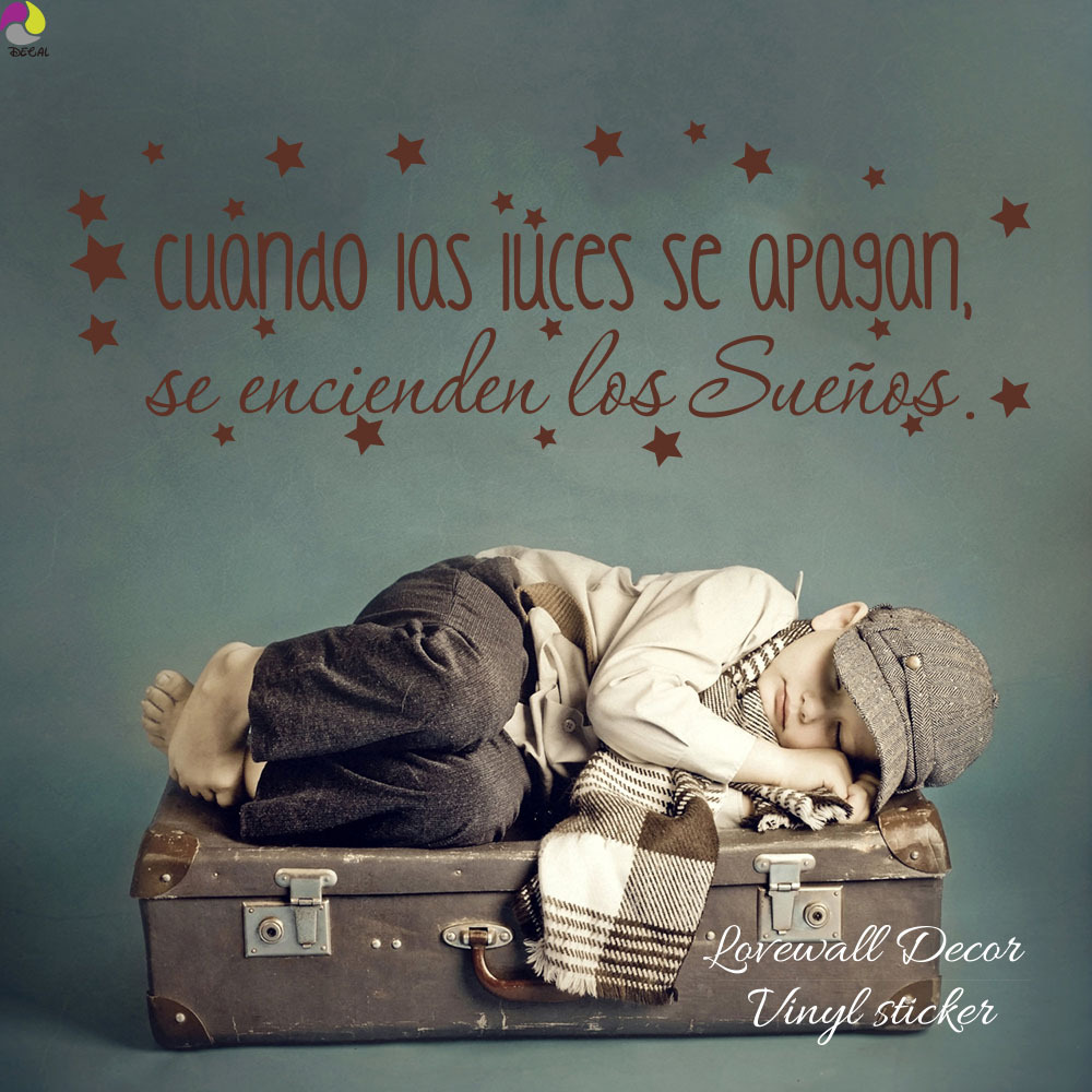 Cuando las luces salir, los su - Baby Nursery Quotes reseña y precio