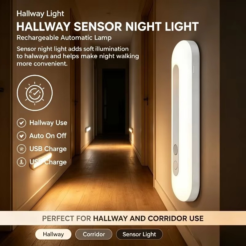 Lámpara de pared con sensor in - Baby Nursery Shelf reseña y precio