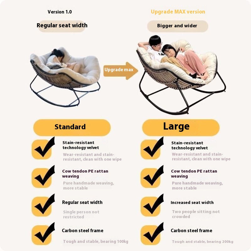 Sillón mecedora deslizante tap - Rocking Chair Nursery reseña y precio