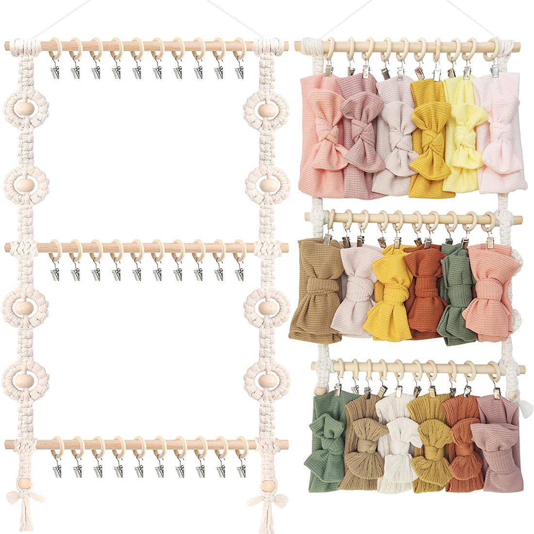 Macramé para colgar en la pare - Baby Nursery Decor Ideas reseña y precio