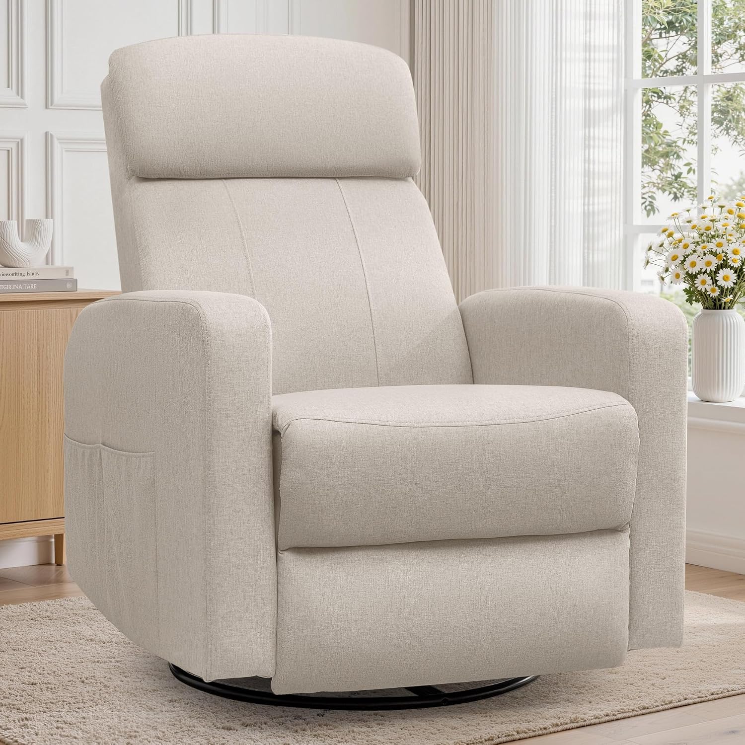 Sillón Reclinable Eléctrico pa - Rocking Chair Nursery reseña y precio