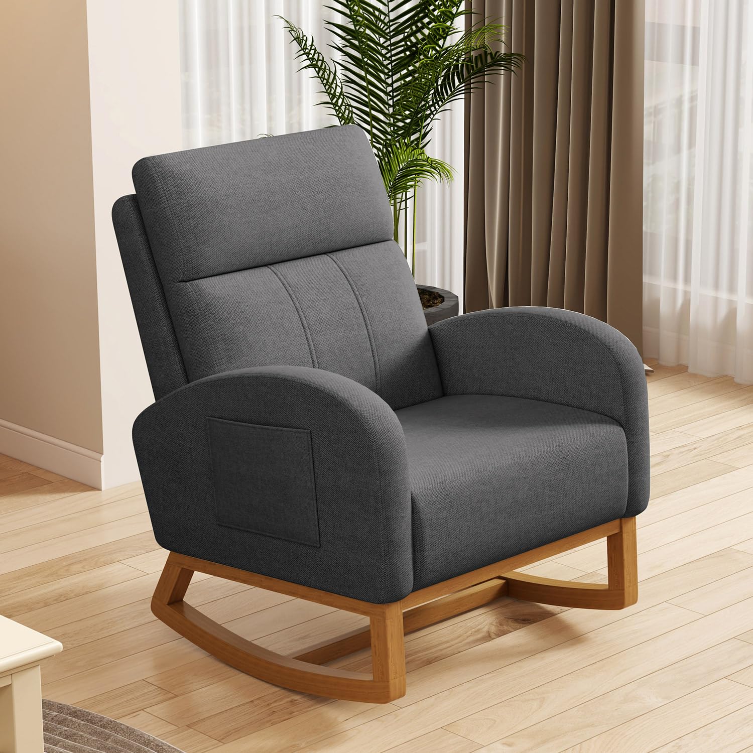 # Sillón Reclinable Acolchado  - Rocking Chair Nursery reseña y precio