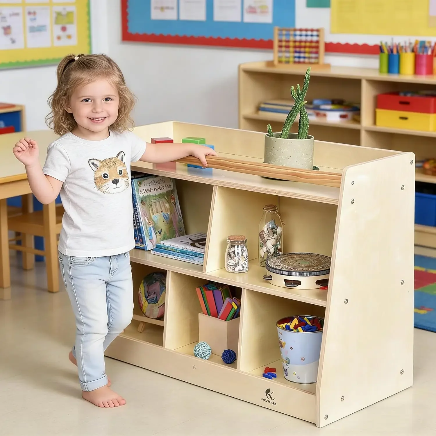 Estante Montessori para Niños  - Baby Nursery Shelf reseña y precio