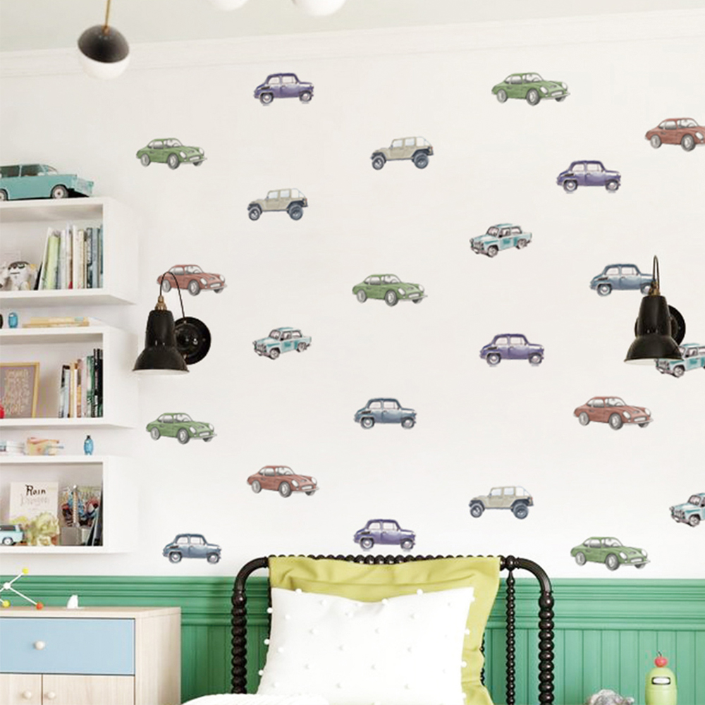 Pegatina de pared de camión y  - Baby Nursery Labels reseña y precio