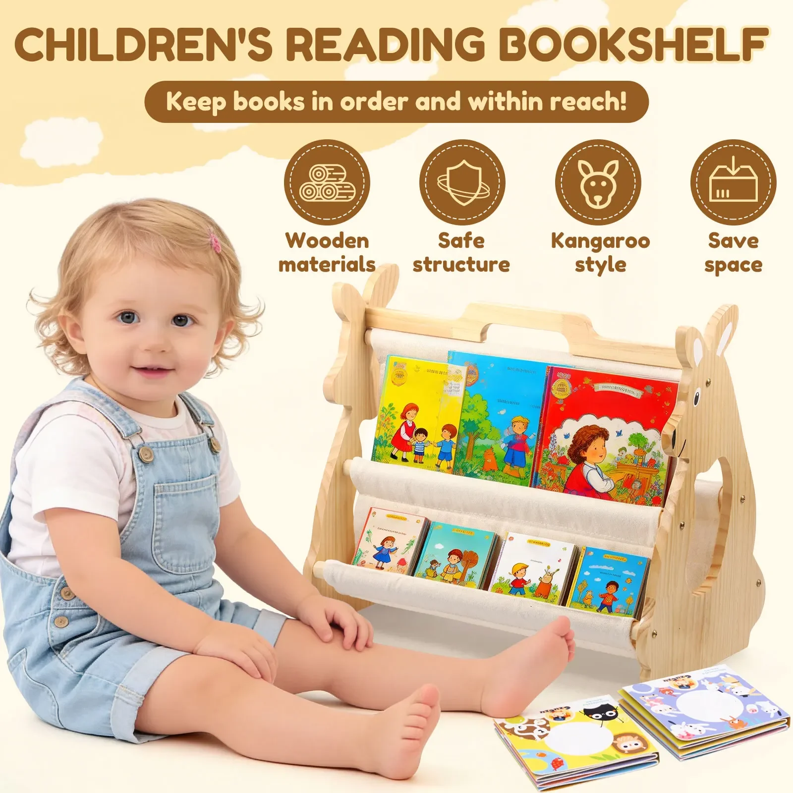 Estantería para Libros Infanti - Baby Nursery Shelf reseña y precio