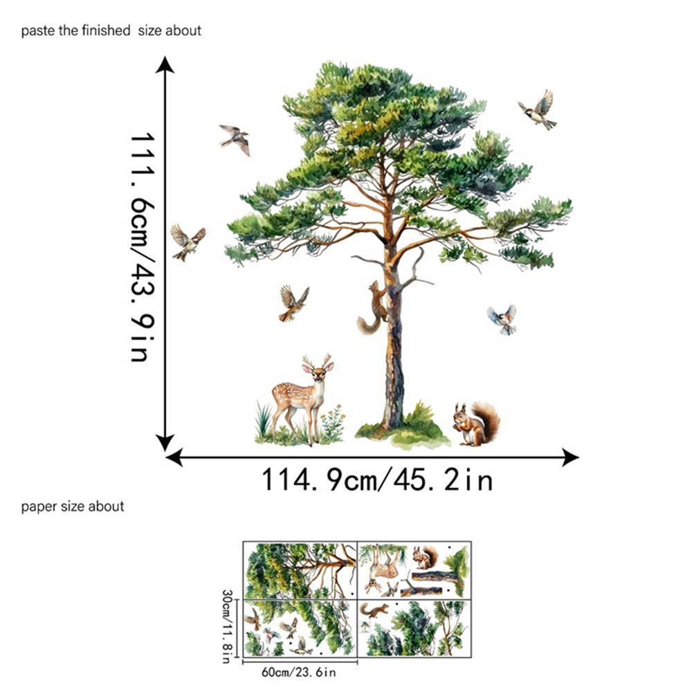 Calcomanías de Pared de Pino G - Baby Nursery Labels reseña y precio