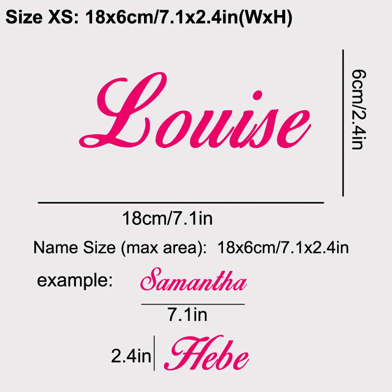 TU TEXT-pegatina de vinilo con - Baby Nursery Labels reseña y precio