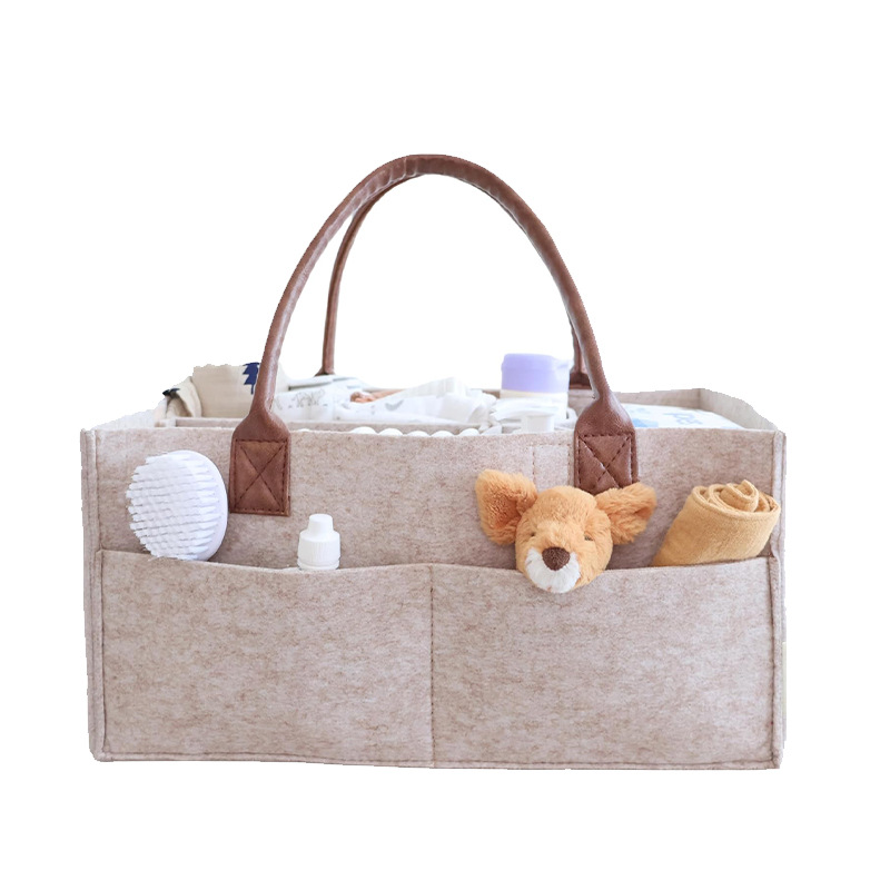 Cesta Organizadora de Fieltro  - Baby Nursery Organization Ideas reseña y precio