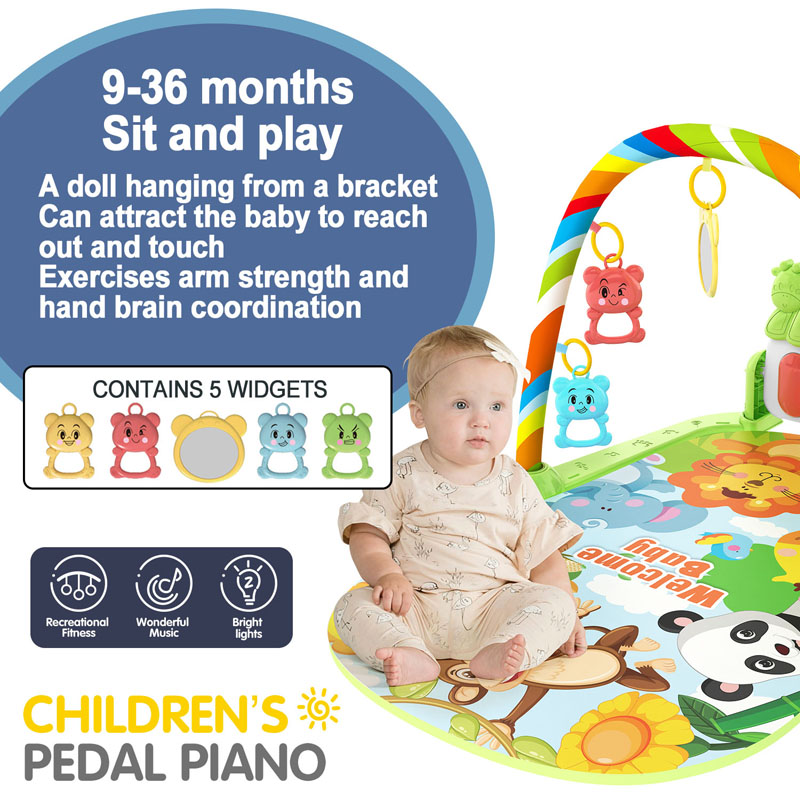 Alfombra de gimnasio para acti - Baby Nursery Shelf reseña y precio