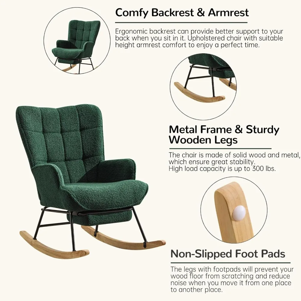 Silla Mecedora para Guardería, - Rocking Chair Nursery reseña y precio