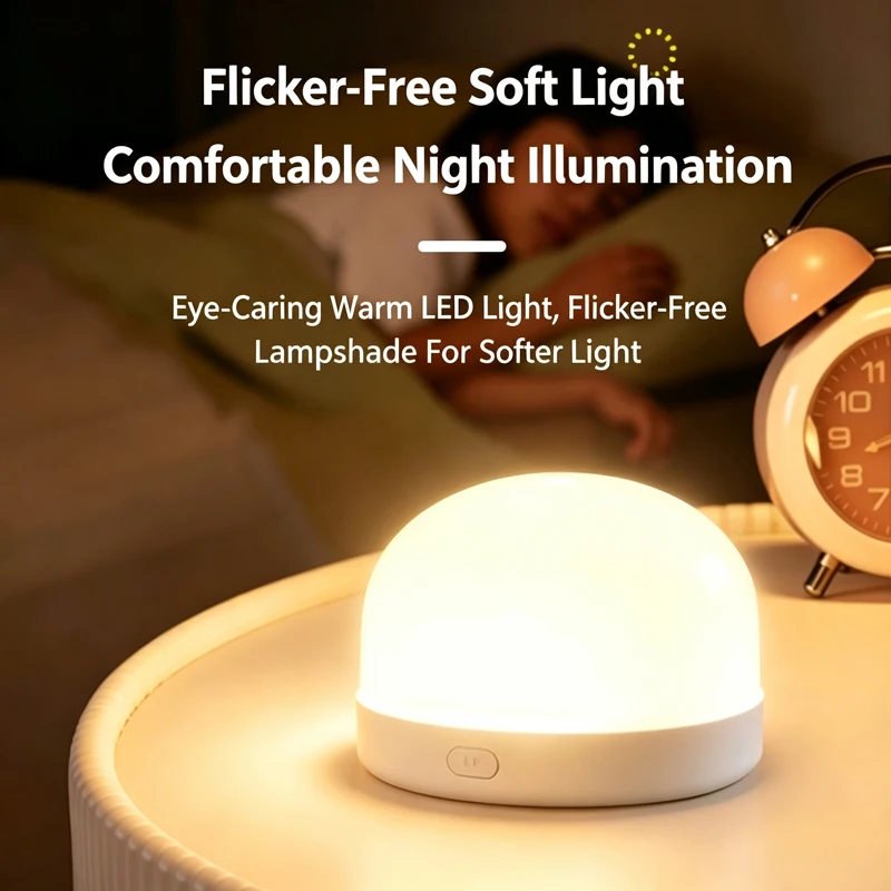 Lámpara Nocturna Recargable po - Baby Nursery Egg Light reseña y precio