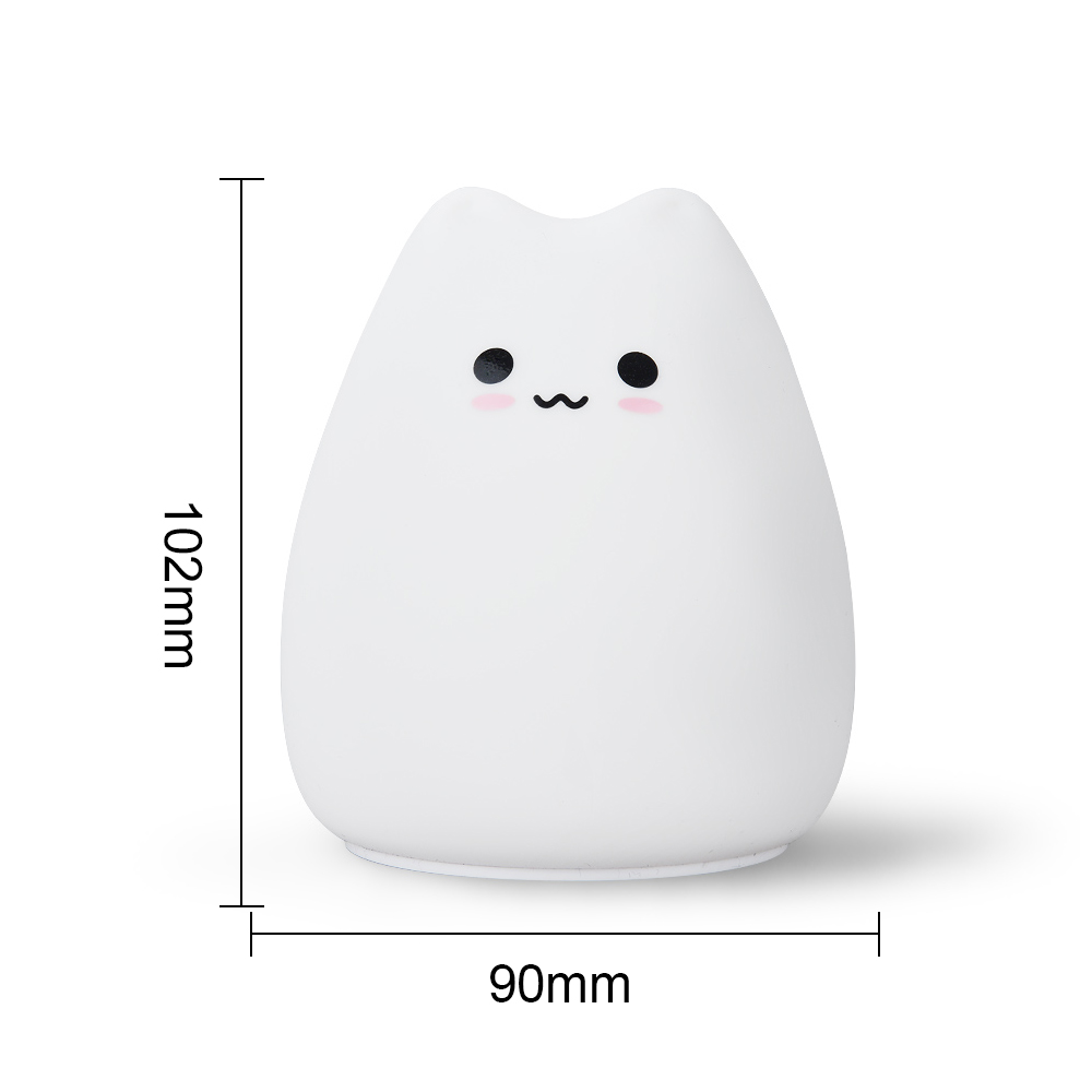 Luz de noche de gato bonito pa - Baby Nursery Egg Light reseña y precio