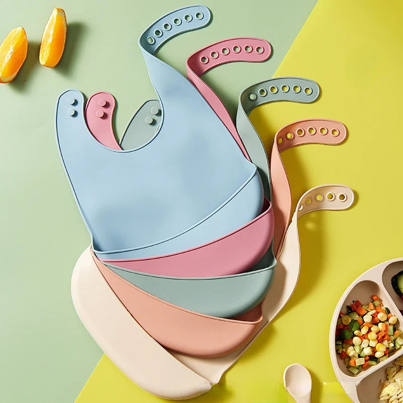 1-4 unidades de baberos ajusta - Baby Nursery Things reseña y precio