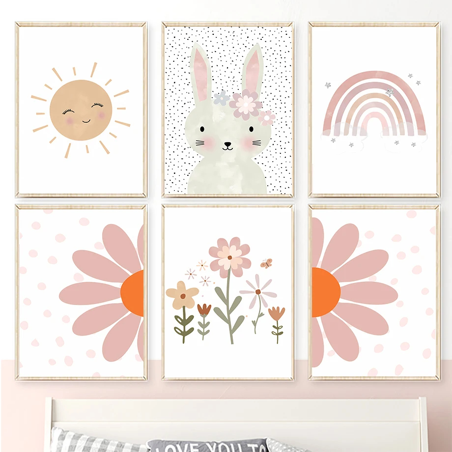 Cuadro sobre lienzo para pared - Baby Nursery Mirror reseña y precio