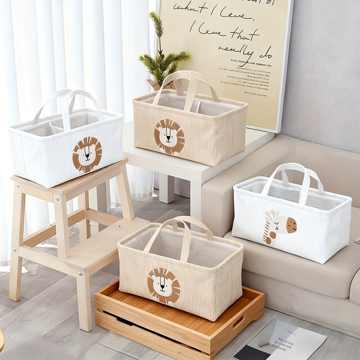 Cesta de Almacenamiento Plegab - Baby Nursery Organization Ideas reseña y precio