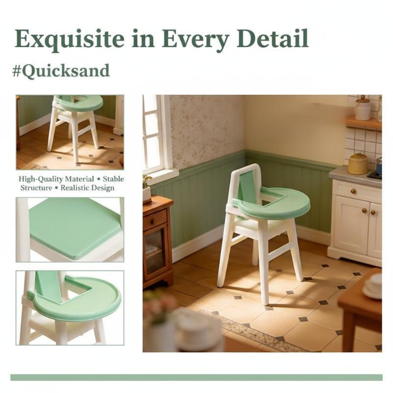 Silla Alta para Bebé en Miniat - Baby Nursery Decor Ideas reseña y precio