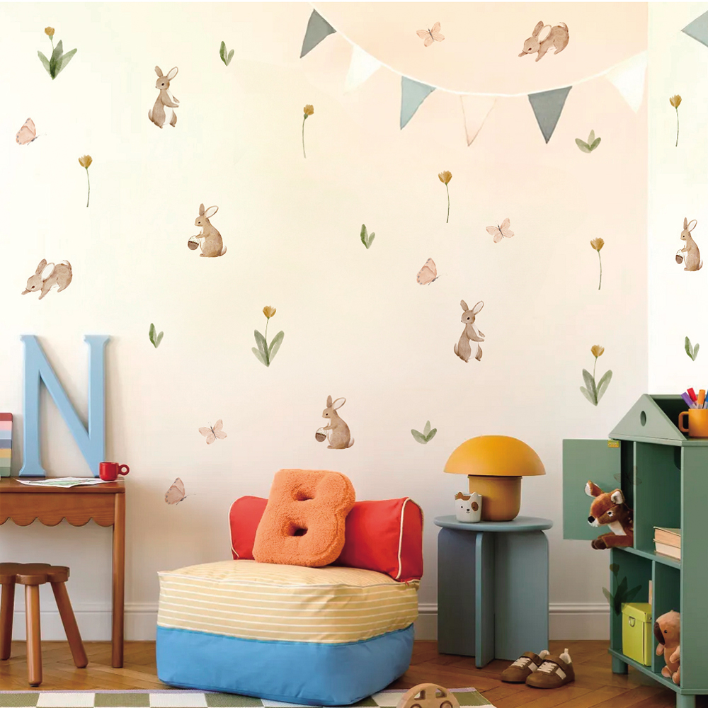 Calcomanía de pared para guard - Baby Nursery Labels reseña y precio