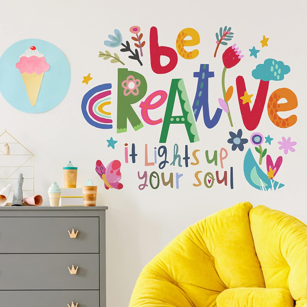 Be Creative-pegatinas de pared - Baby Nursery Quotes reseña y precio