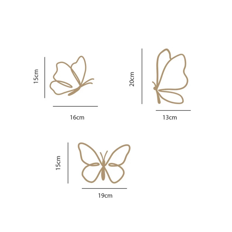 Letrero de Mariposas de Madera - Baby Nursery Things reseña y precio