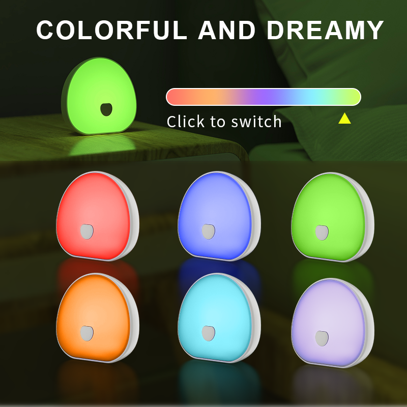 QACA-luz nocturna LED suave y  - Baby Nursery Egg Light reseña y precio