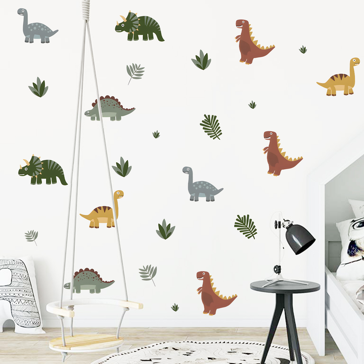 Pegatinas de pared de animales - Baby Nursery Labels reseña y precio