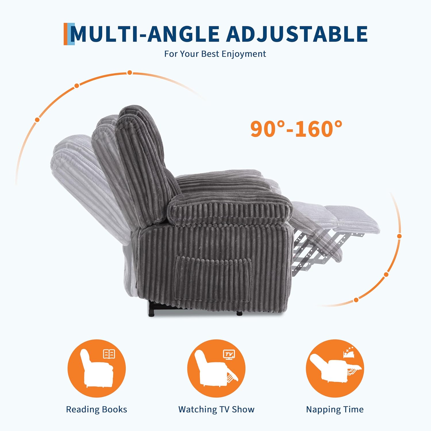 Sillón Reclinable Manual de Pa - Rocking Chair Nursery reseña y precio