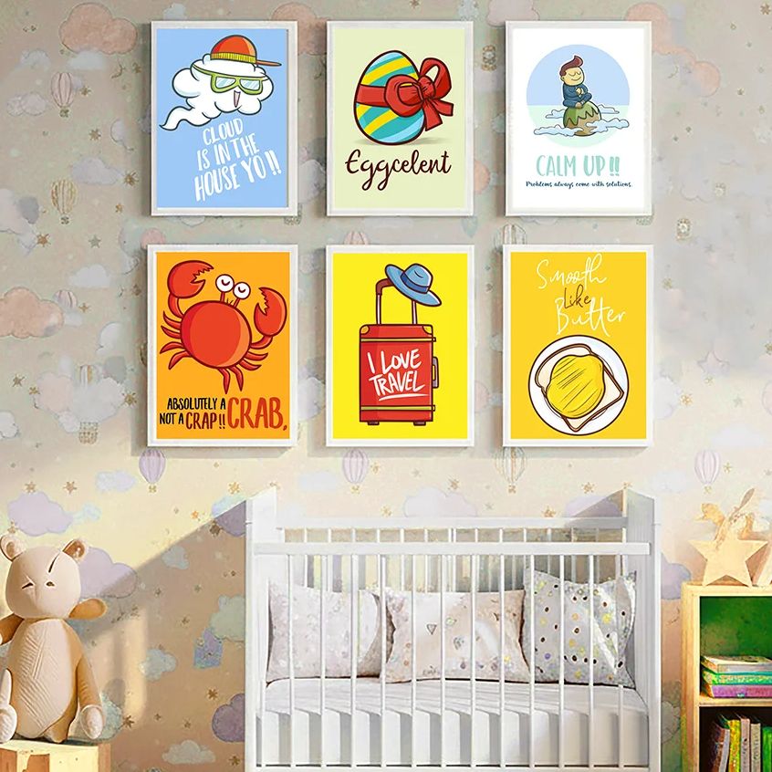 Linda y Divertida Lámina Decor - Baby Nursery Quotes reseña y precio