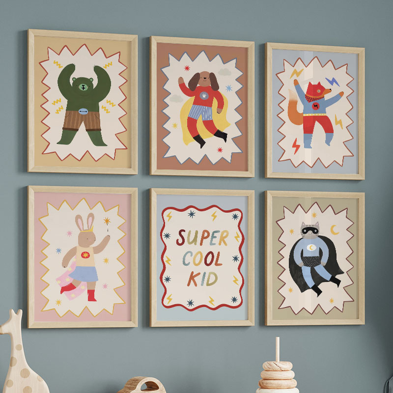 Divertidos dibujos animados, a - Baby Nursery Things reseña y precio